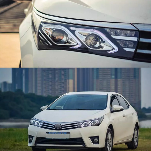 Head Light 2014 -2018 Led Headlight For Toyota Corolla